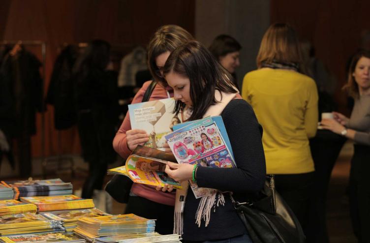 Obiskovalci so s seboj lahko odnesli revije, ki jih izdaja Mladinska knjiga
